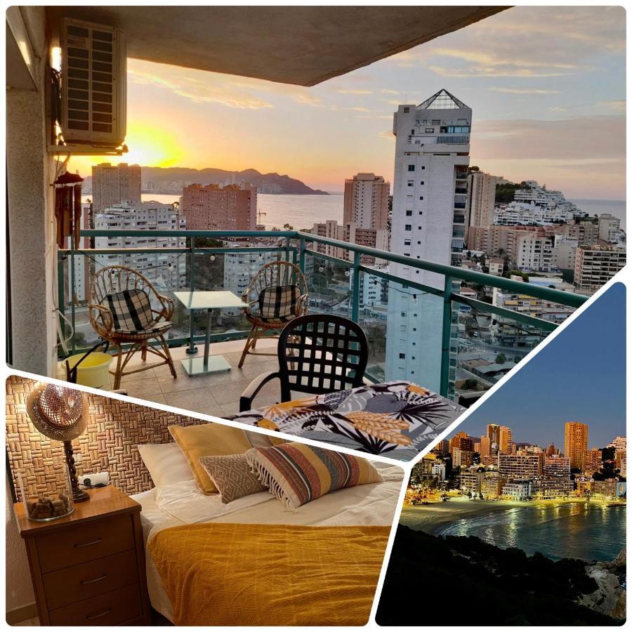 Traveler'S Beach Apartment With Sea View, Free Coffee & Parking Benidorm Eksteriør bilde